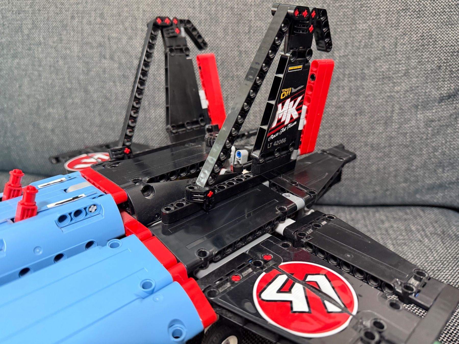 Lego Baukästen: LEGO Technic 42066 Jet mit Anleitung & OVP – Gebraucht aus Riehen von Nyenhuis 5