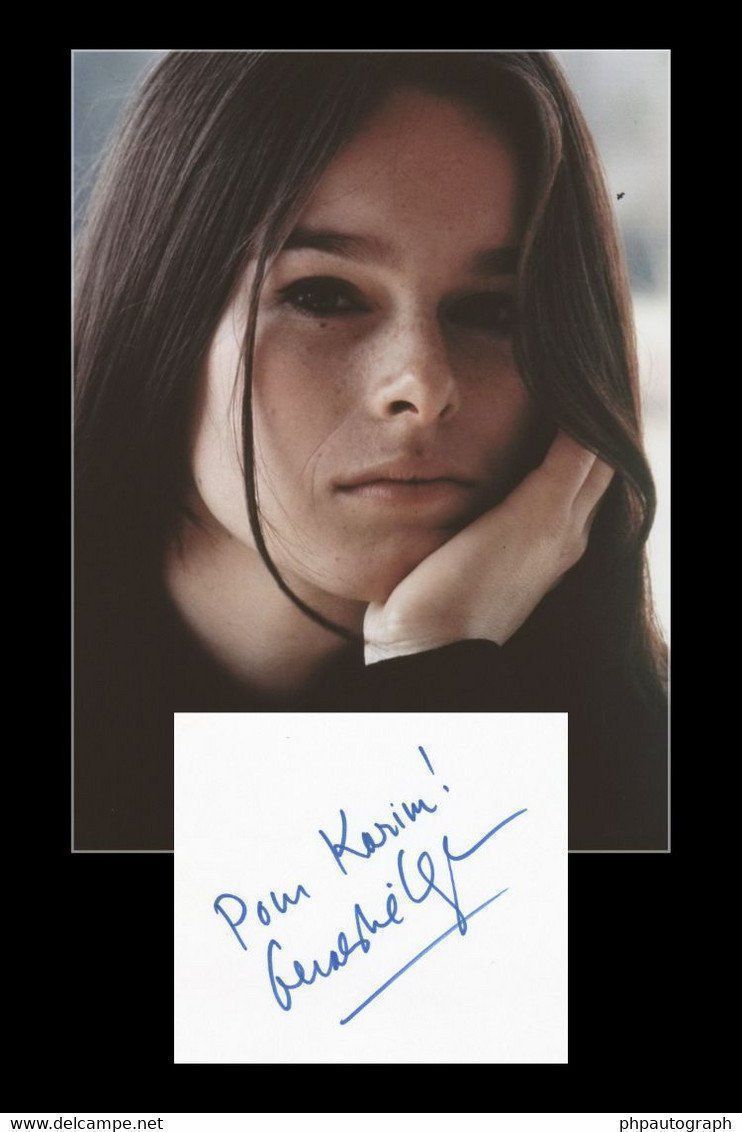 Autografi: Geraldine Chaplin - Passepartout / AUTOGRAMM MIT COA ! – Usato da Egg b. Zürich venduto da Dbunny 1