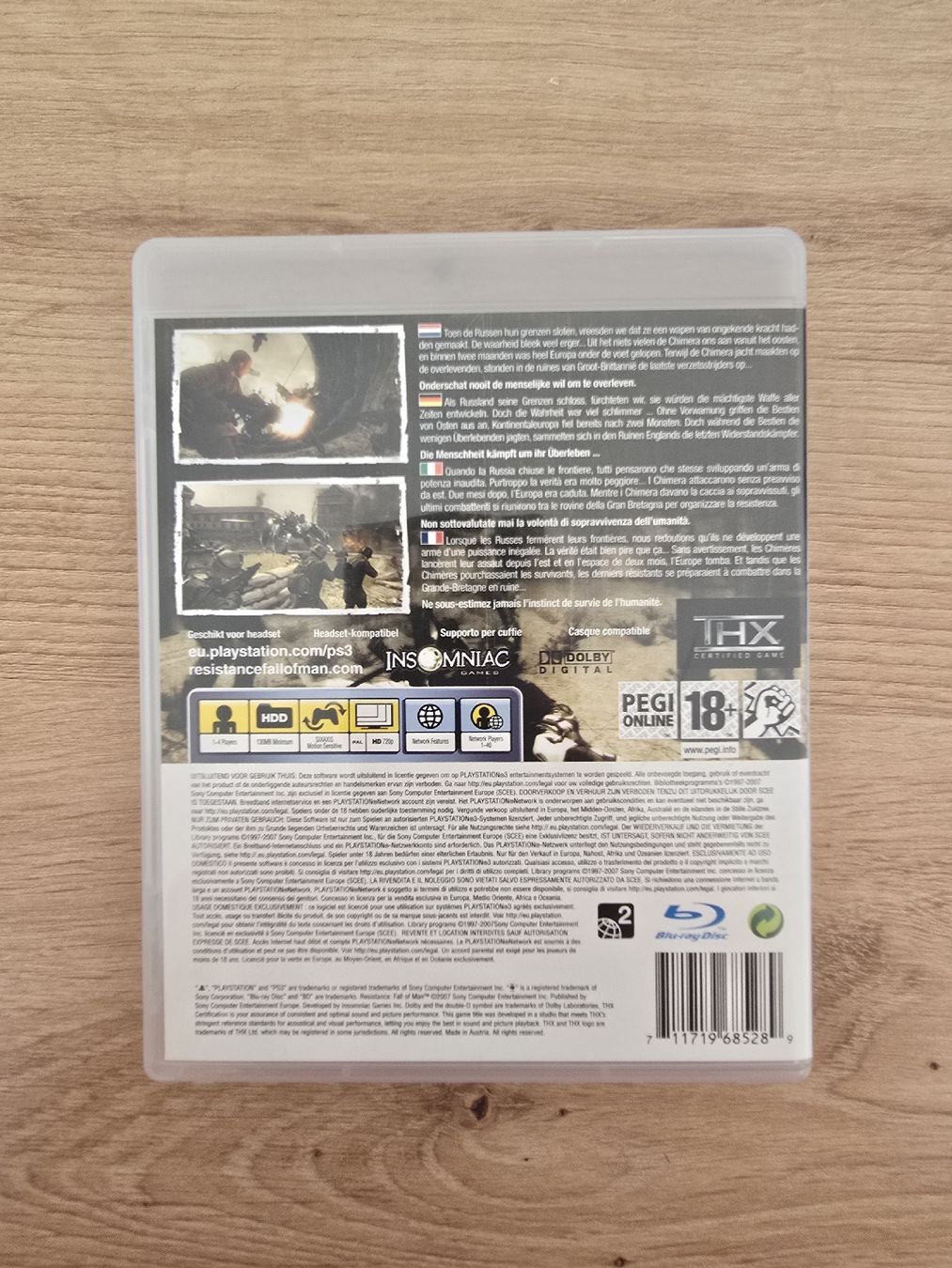 Sony Giochi: Resistance Fall of Man PS3 – Usato da Chur venduto da 1996hiphop 1