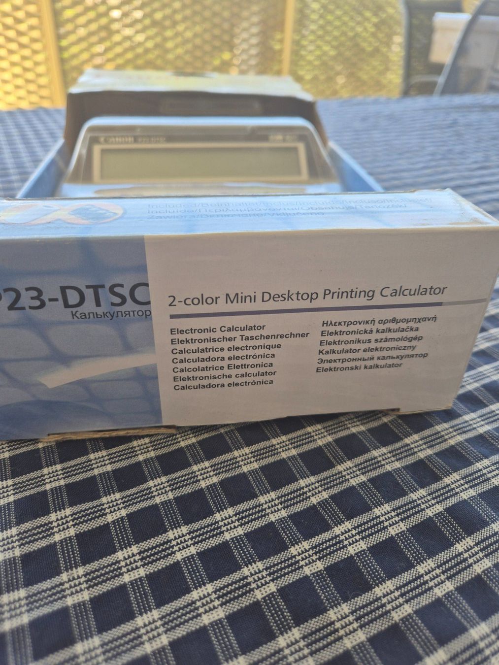 Canon Calculatrices: Mini Desktop Printing Calculator – Neuf avec emballage d'origine à Obernau par dar_h59j 2
