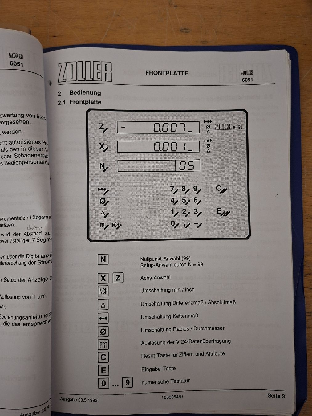 Heidenhain Tutti gli attrezzi: Digitalanzeige Heidenhain Anschluss – Usato da Berg (Dägerlen) venduto da SCH.B. 2