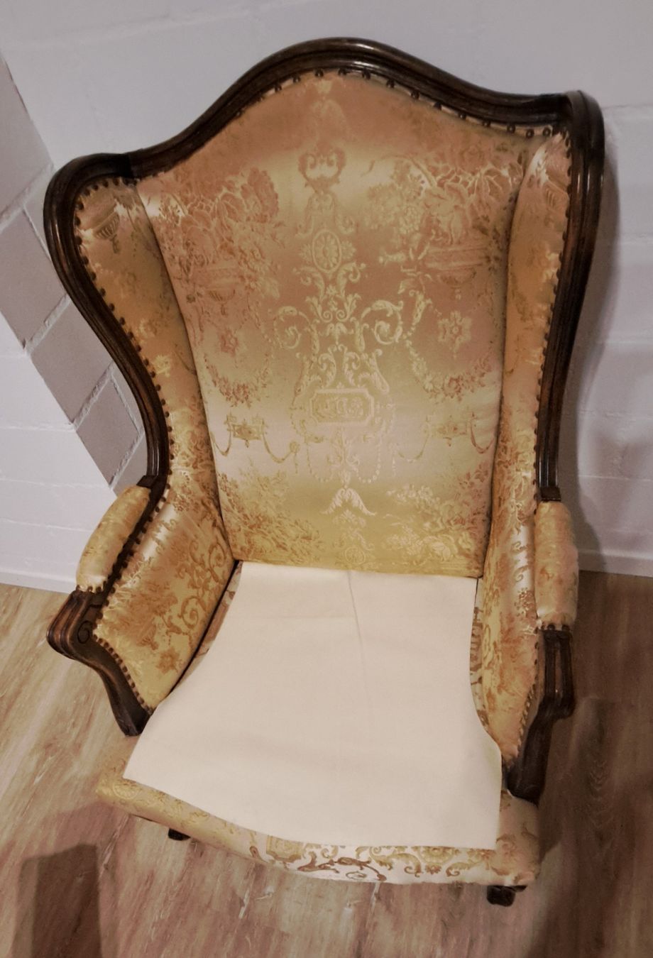 Poltrone: Barocksessel  antiker Stil, Top Zustand! – Usato da Langrickenbach venduto da Eve088 4
