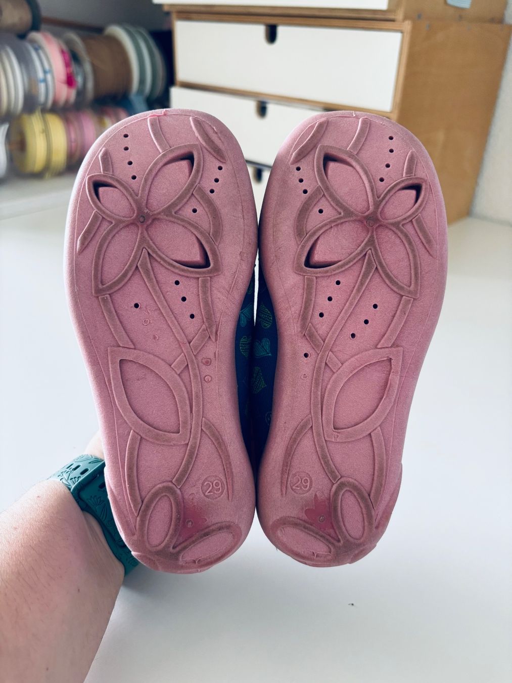 Fischer Scarpe per ragazze: FISCHER Finken mit Herzli | Gr.29 – Usato da Lenzburg venduto da Orzo3 2