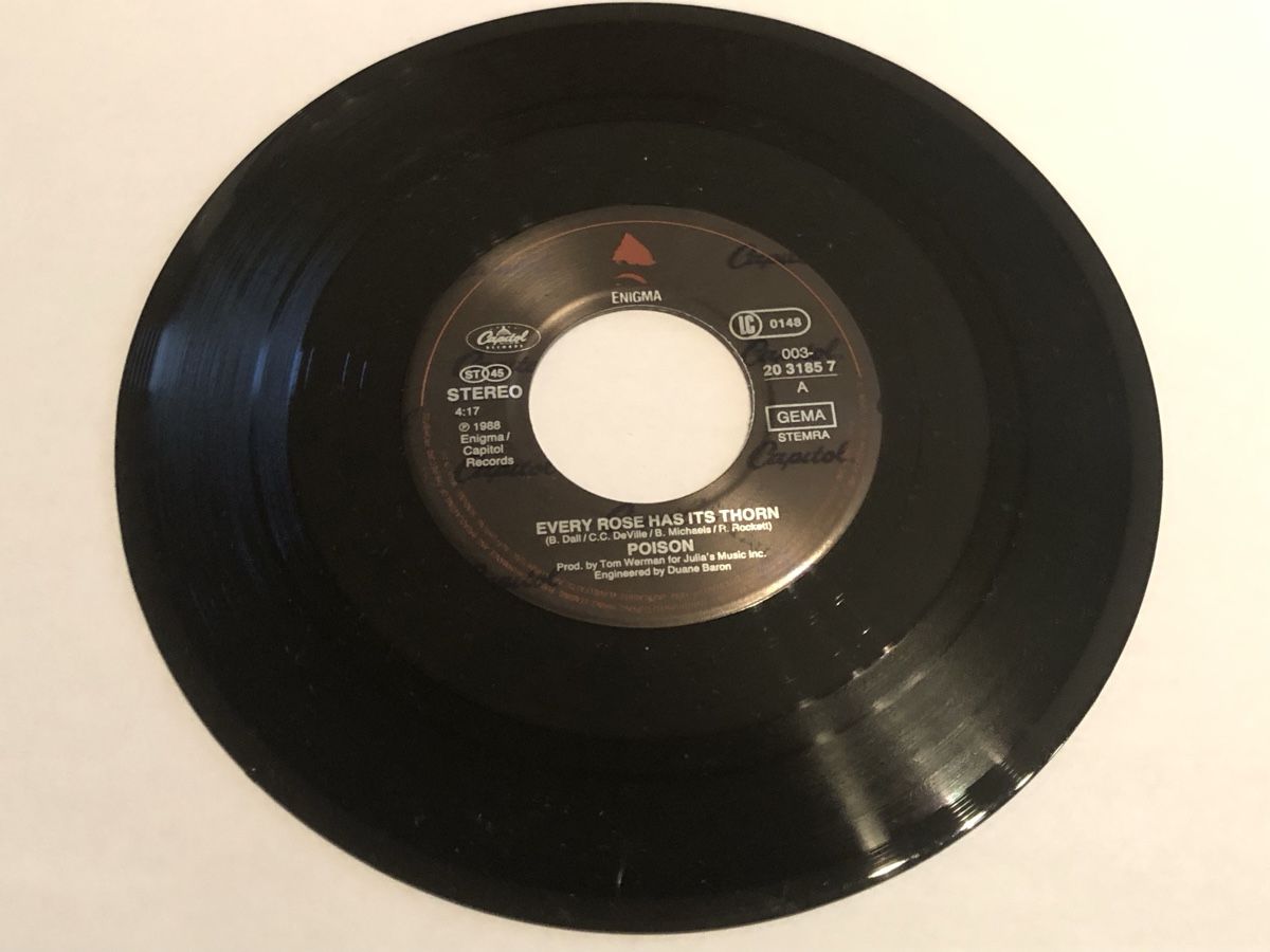 Schallplatten: Poison. 1988. Every Rose Has Its Thorn – Gebraucht aus Faulensee von Mizuno06 2