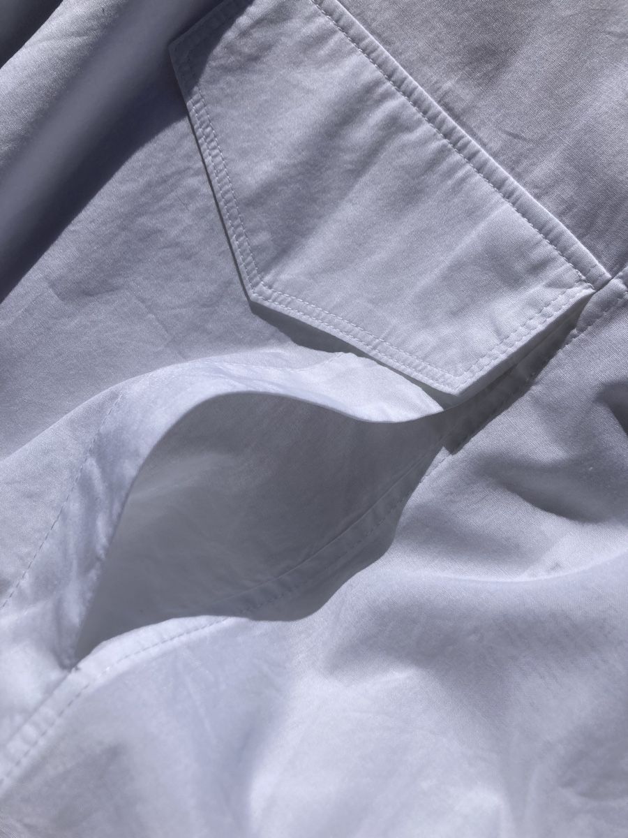 Camicette: PANICALE Cashmere Hemdbluse mit grobmaschigen Häckeleinsatz – Usato da Thalwil venduto da helvetaki 4