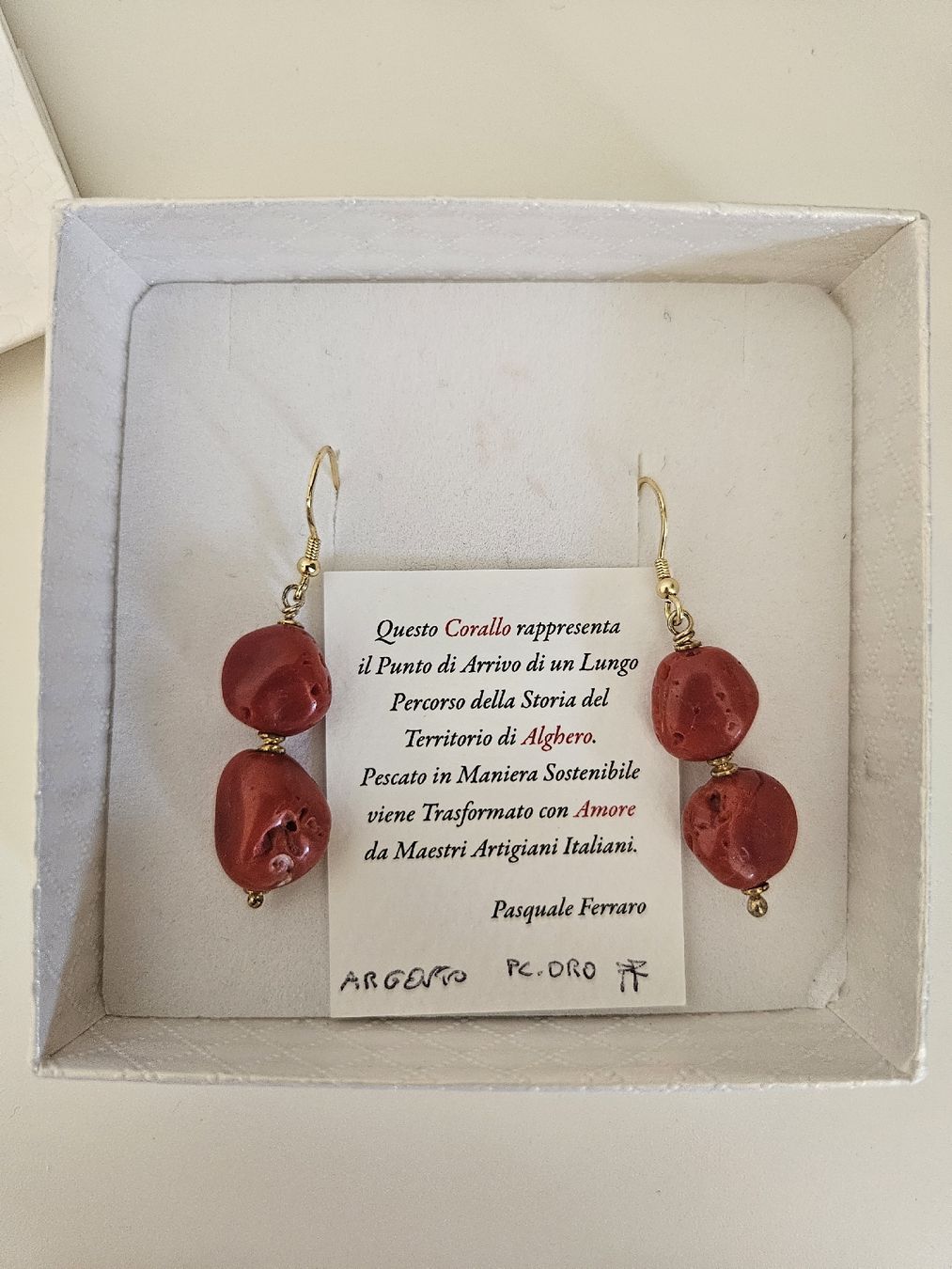 Ohrringe & -stecker: Coral Earrings Geschenkset – Neu und originalverpackt aus Lugano von pknoodle 2