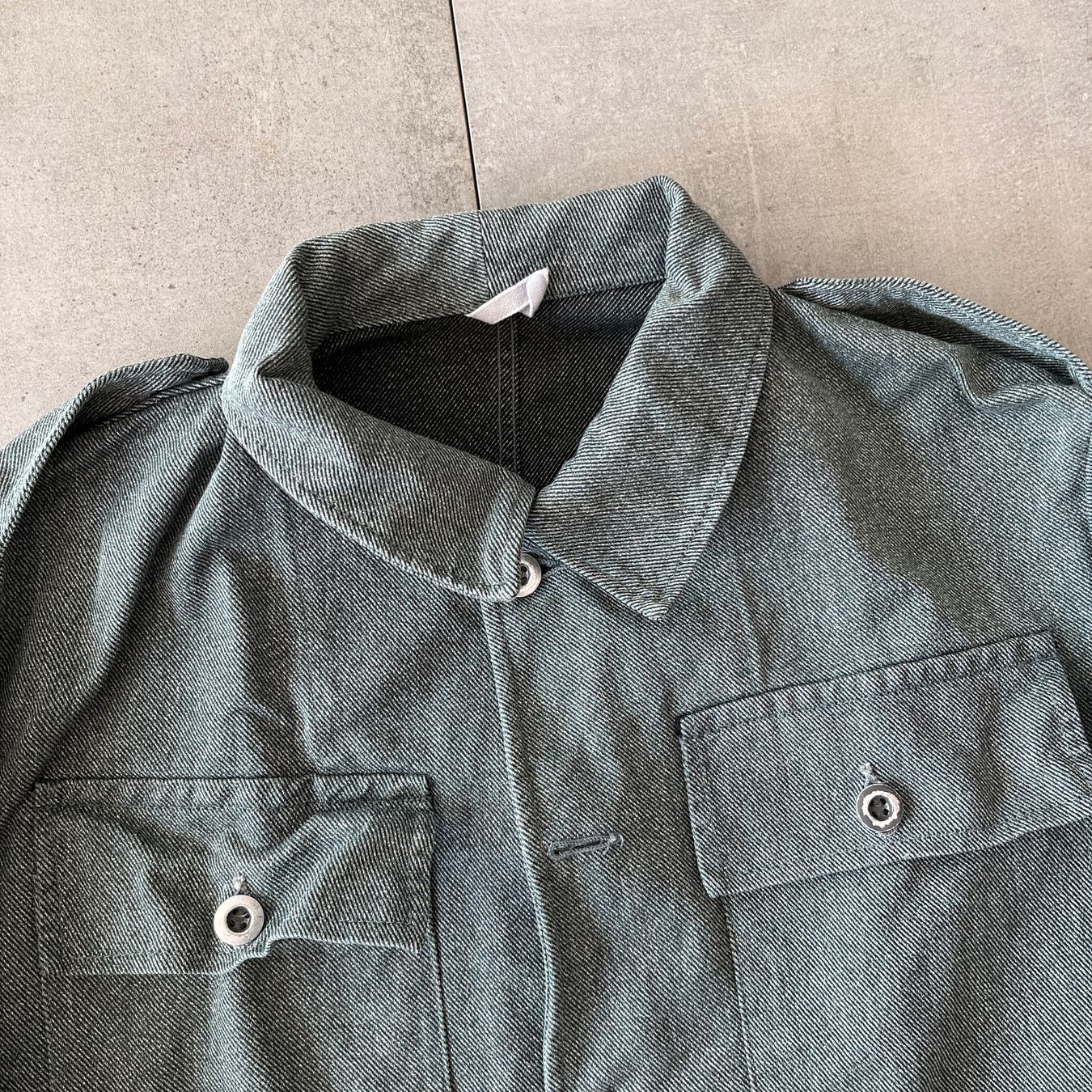 Giacche: 1970s Sappeur Vintage Workwear Engineer Jacket – Usato da Bern venduto da shoprestoredvintage 1