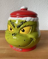 neuwertige ‚Grinch‘ Keksdose / Holiday Cookie Jar von Costco