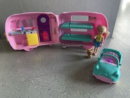 Barbie mit Camper und Auto
