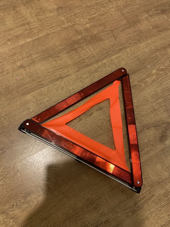 Warndreieck StVZO Zugelassen - Reflektierendes Pannendreieck Vom Sachsen Versand