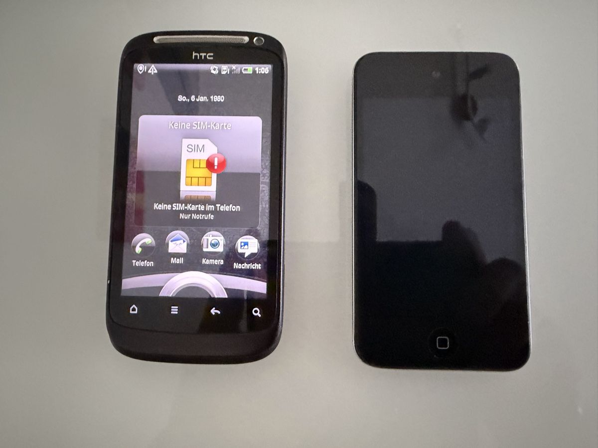 Apple Lettore multimediale portatile: Apple un Htc in Set – Difettoso da Uznach venduto da enrico06