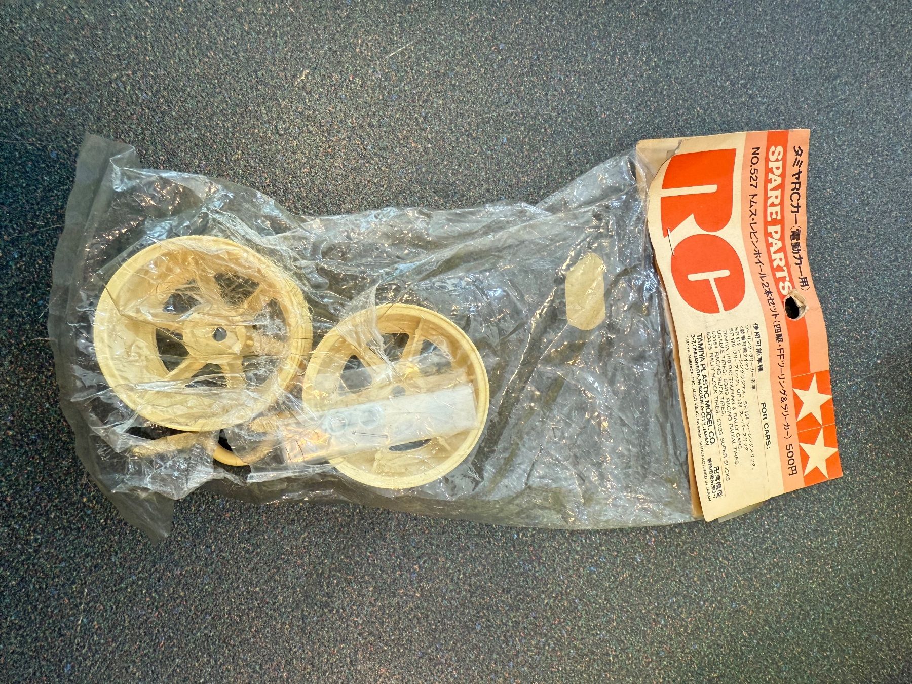 Tamiya Modellismo RC: Tamiya Vintage 50527 Tom's Levin wheels – Nuovo (secondo la descrizione) da Chiasso venduto da Carrara-Modellismo 1