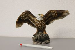 Vintage Sammlerfigur Weisskopf Seeadler, Handmade