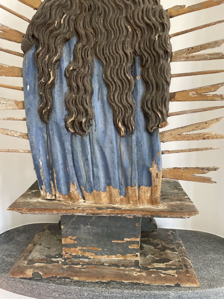 Sculture & Statue: Antike Madonna mit Kind – Usato da Siebnen venduto da Starlauf 9