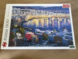 Trefl Puzzle Griechenland 1500 Teile neuwertiger Zustand