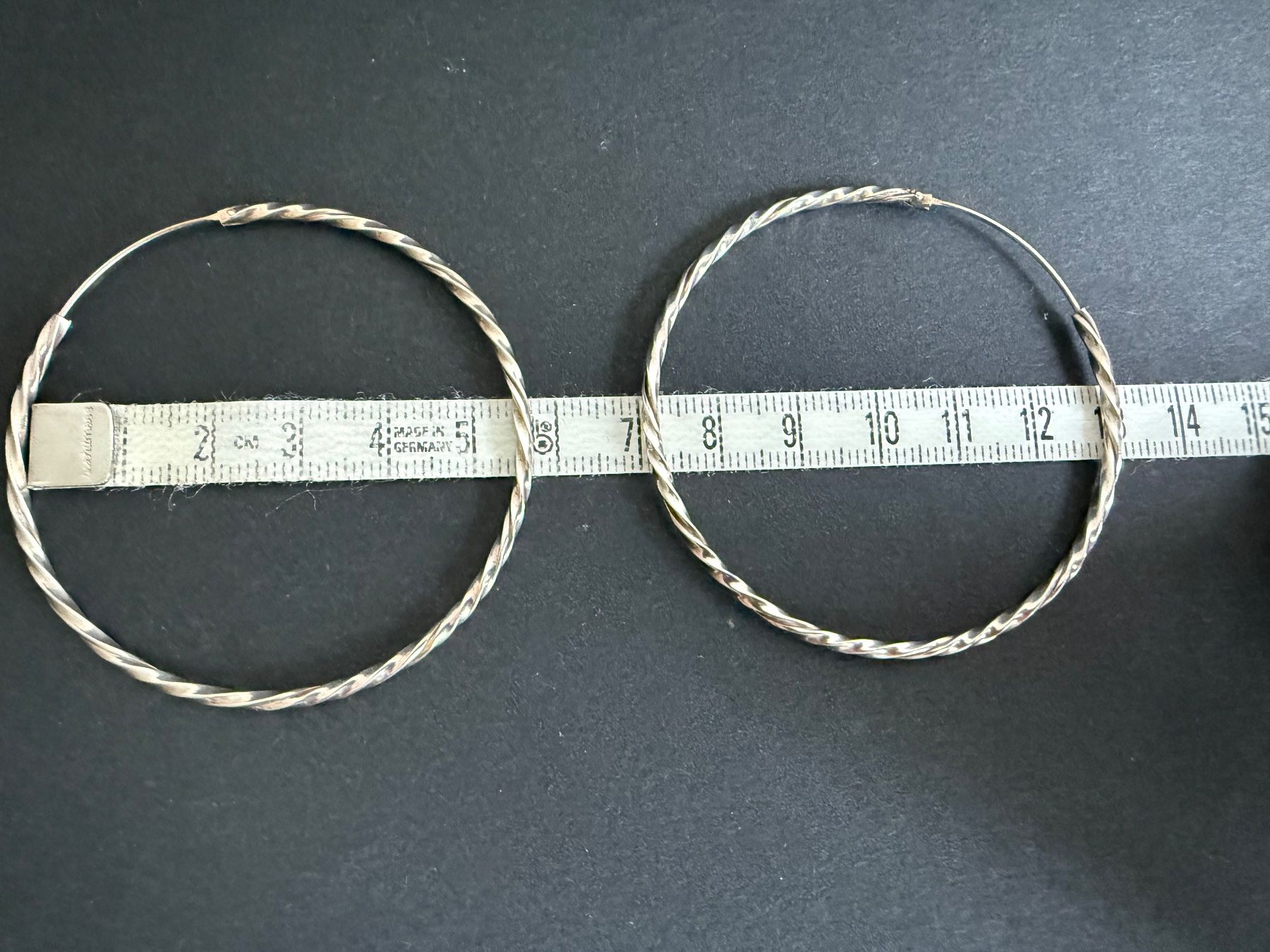 Ohrringe & -stecker: XXL Silber Creolen 925 – Gebraucht aus Spiegel b. Bern von Rogger72 4