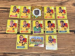 Panini WM 2026 Sticker Ecuador Sammlung 12 Stück