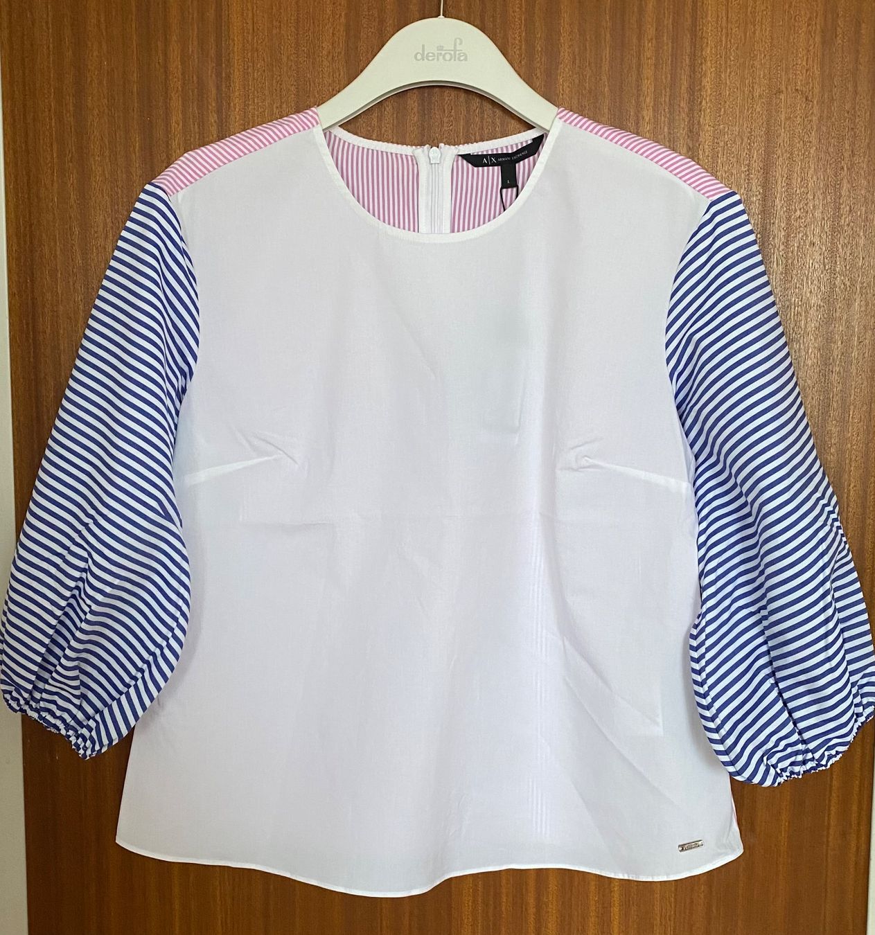 Armani Camicette: Armani Exchange Bluse Gr.L ***NEU*** – Nuovo e nell'imballaggio originale da Oberwil BL venduto da Leni-Mischi