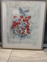 Alban Welti, Lithographie, Mohnblumen