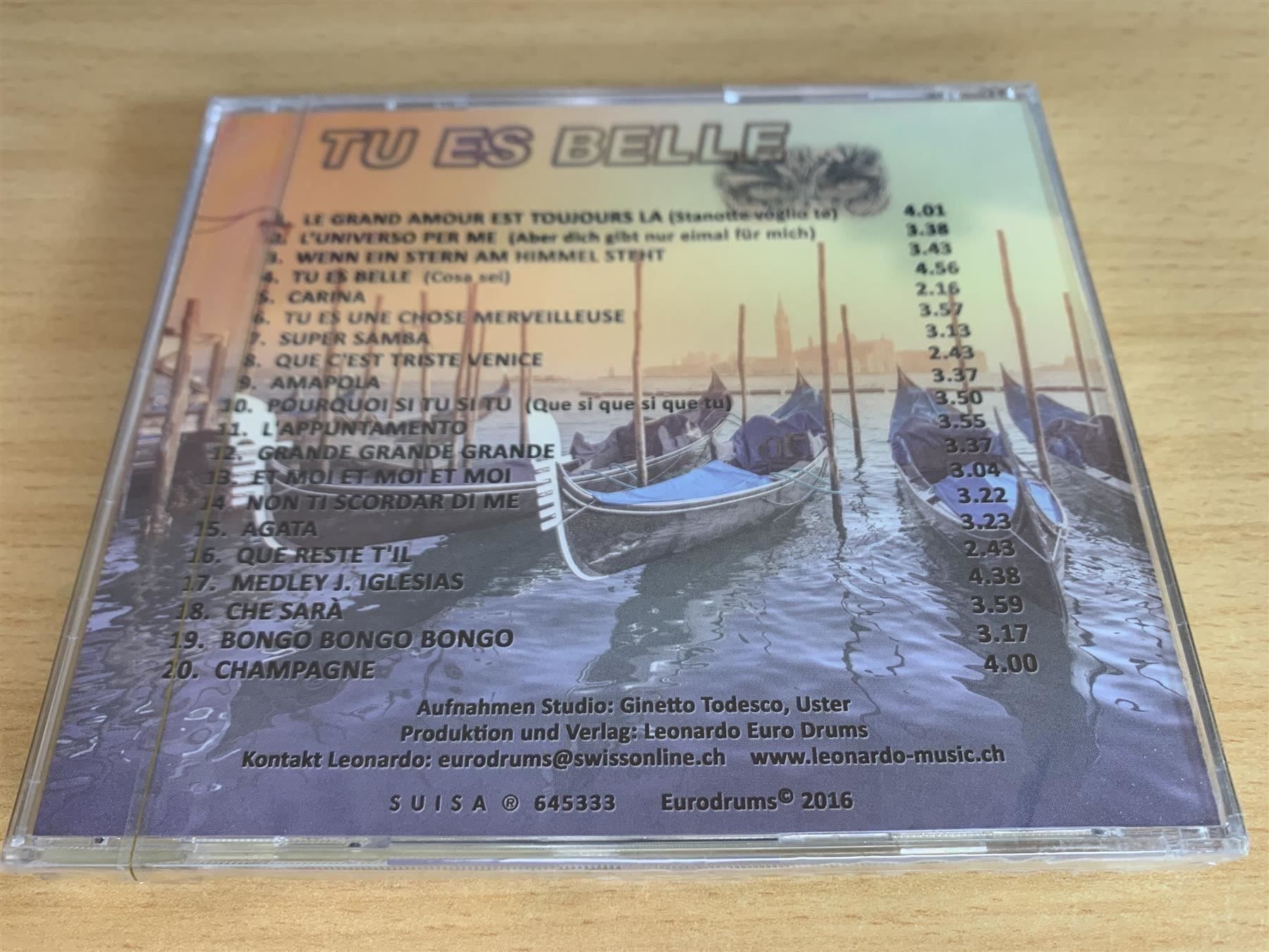 CD: Leonardo - Tu es Belle – Usato da Rikon im Tösstal venduto da Alpenmutz 1