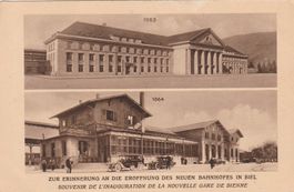 Biel Bahnhof 2-teilig