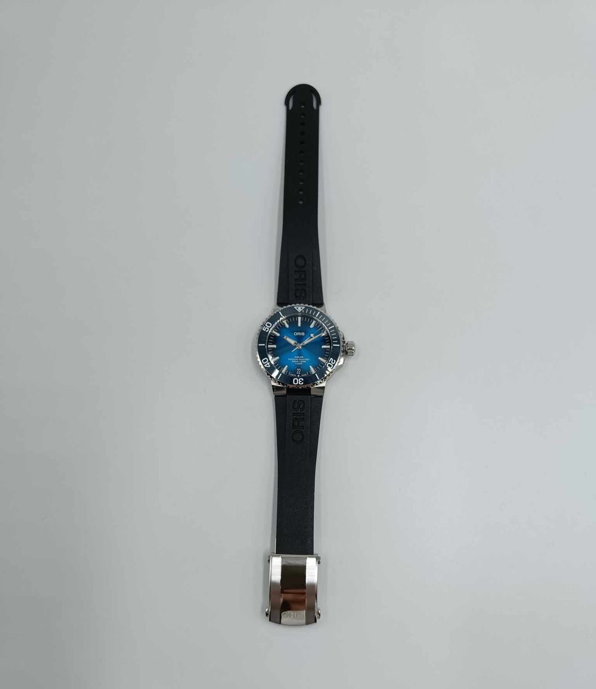 Oris Orologi: ORIS "AQUIS DATE CALIBRE 400" MIT BLAUEM ZIFFERBLATT – Nuovo (secondo la descrizione) da Luzern venduto da EdiGem 6