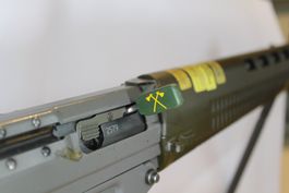 Ersatzkappe Ladehebel Stgw 90 Fass 90 Oliv Genietruppen K035