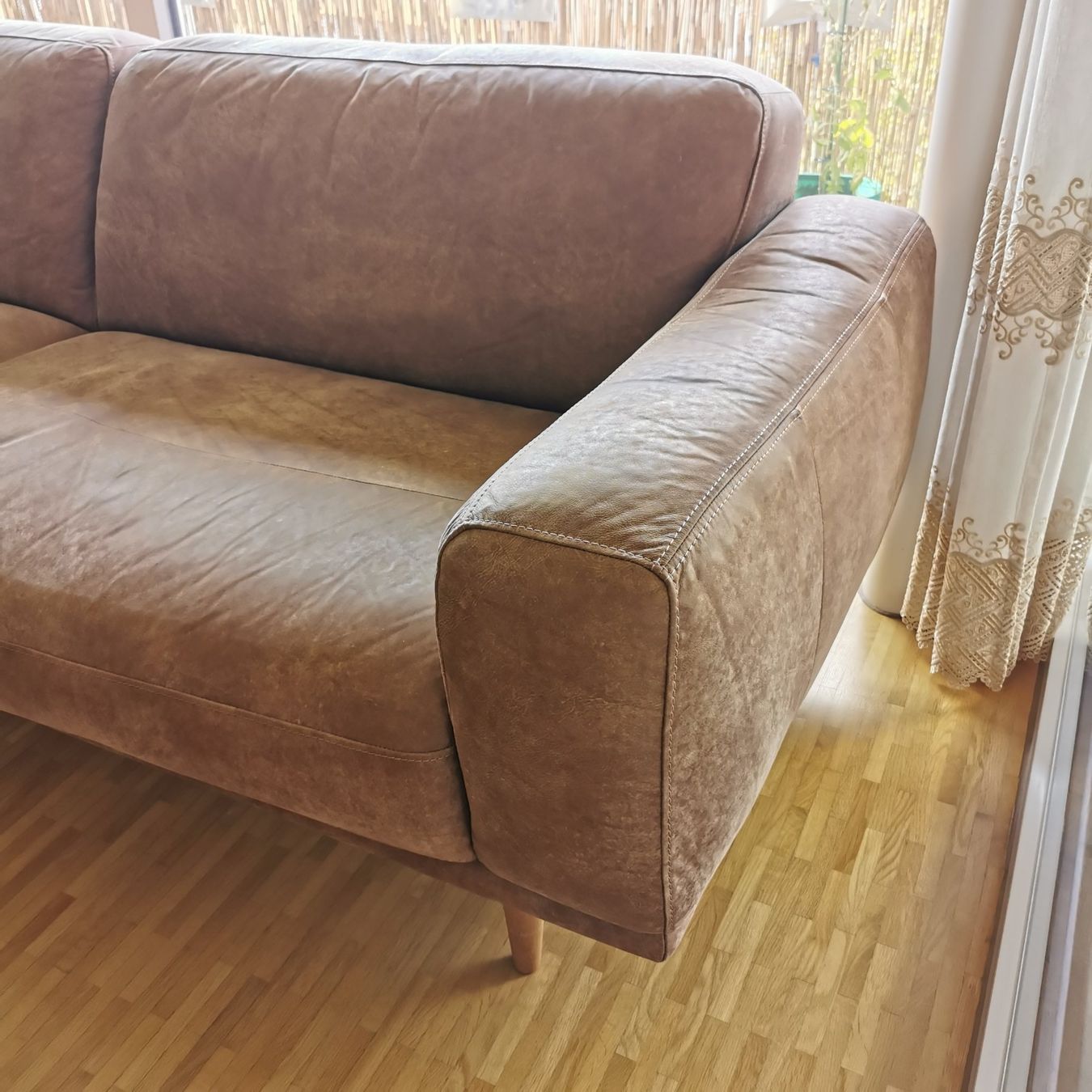 Maisons du monde Divani: Wildledersofa im Industriestil – Nuovo (secondo la descrizione) da Adliswil venduto da bailarina77 5