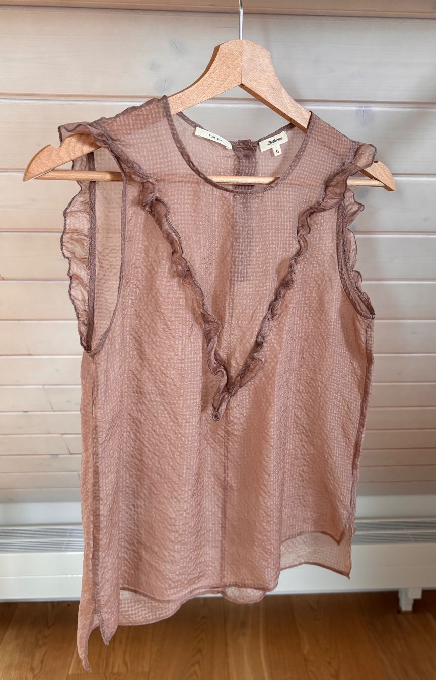 Bellerose Chemisiers: Bellerose silk sleeveless blouse – Neuf (Voir description) à Kilchberg ZH par ben_pc68 4