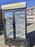 NordCap Doppeltür Kühlschrank Glastüren 