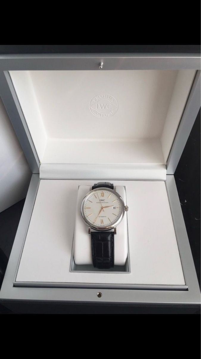 IWC Orologi: IWC Portofino - Fullset – Usato da Winterthur venduto da Box4Fun