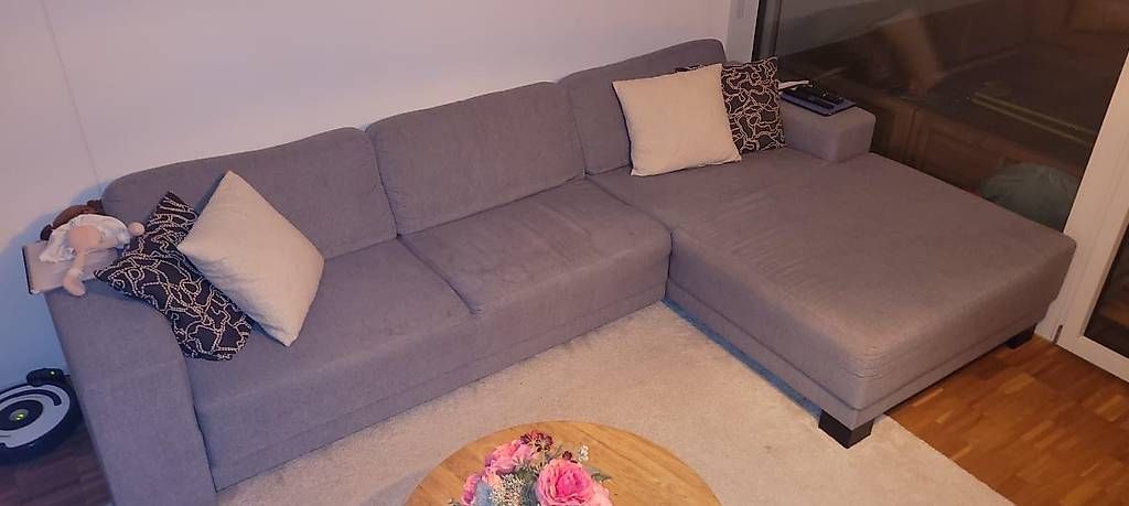 Sofas: Graues Ecksofa L-Form zweiteilig – Gebraucht aus Malters von bob_9qb8