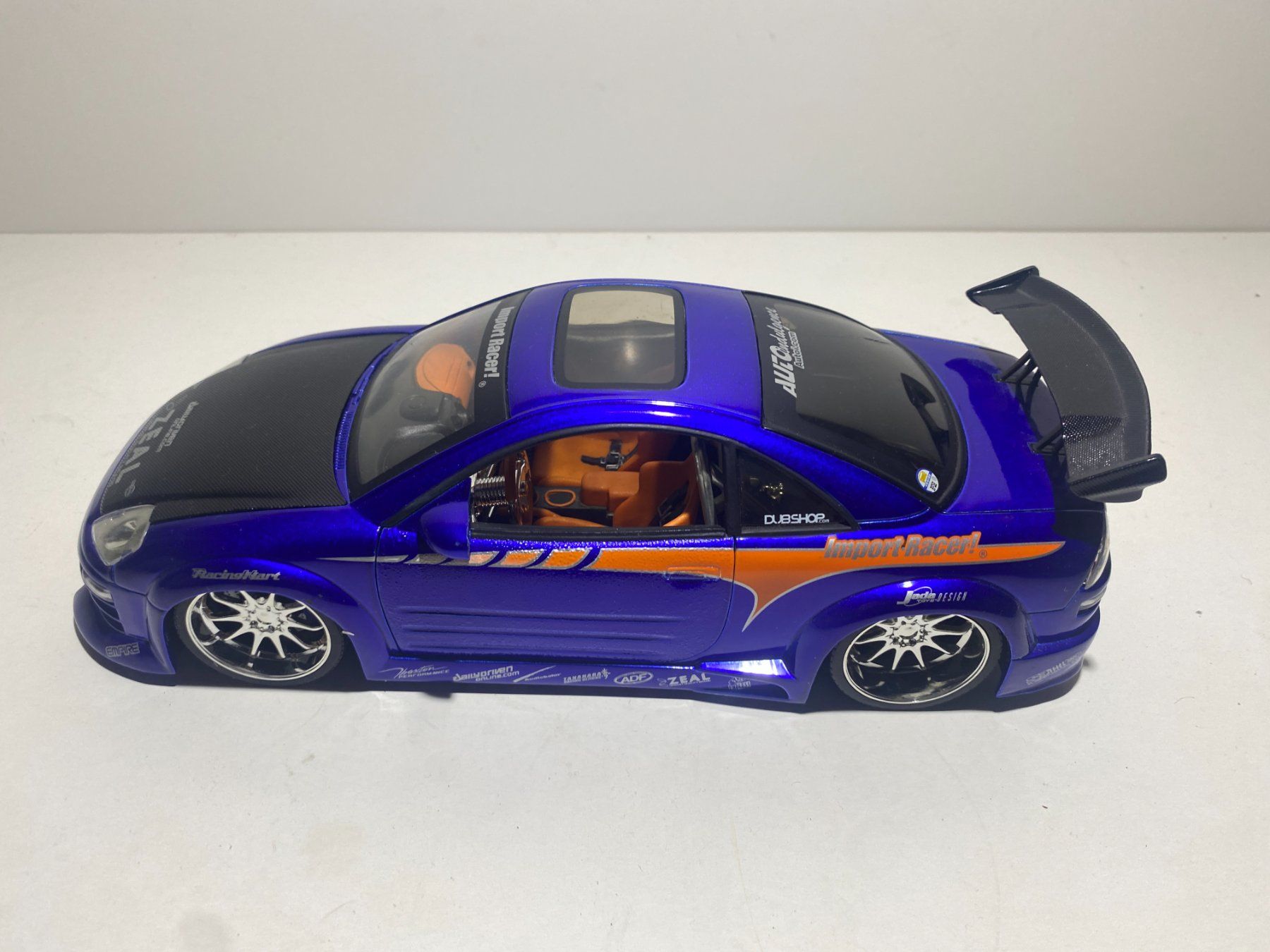 Jada Toys Modellini d'auto: Mitsubishi ECLIPSE 1:18 Import Racer by JADA TOYS 2003 – Usato da Bern venduto da ToysPlusVintage 1