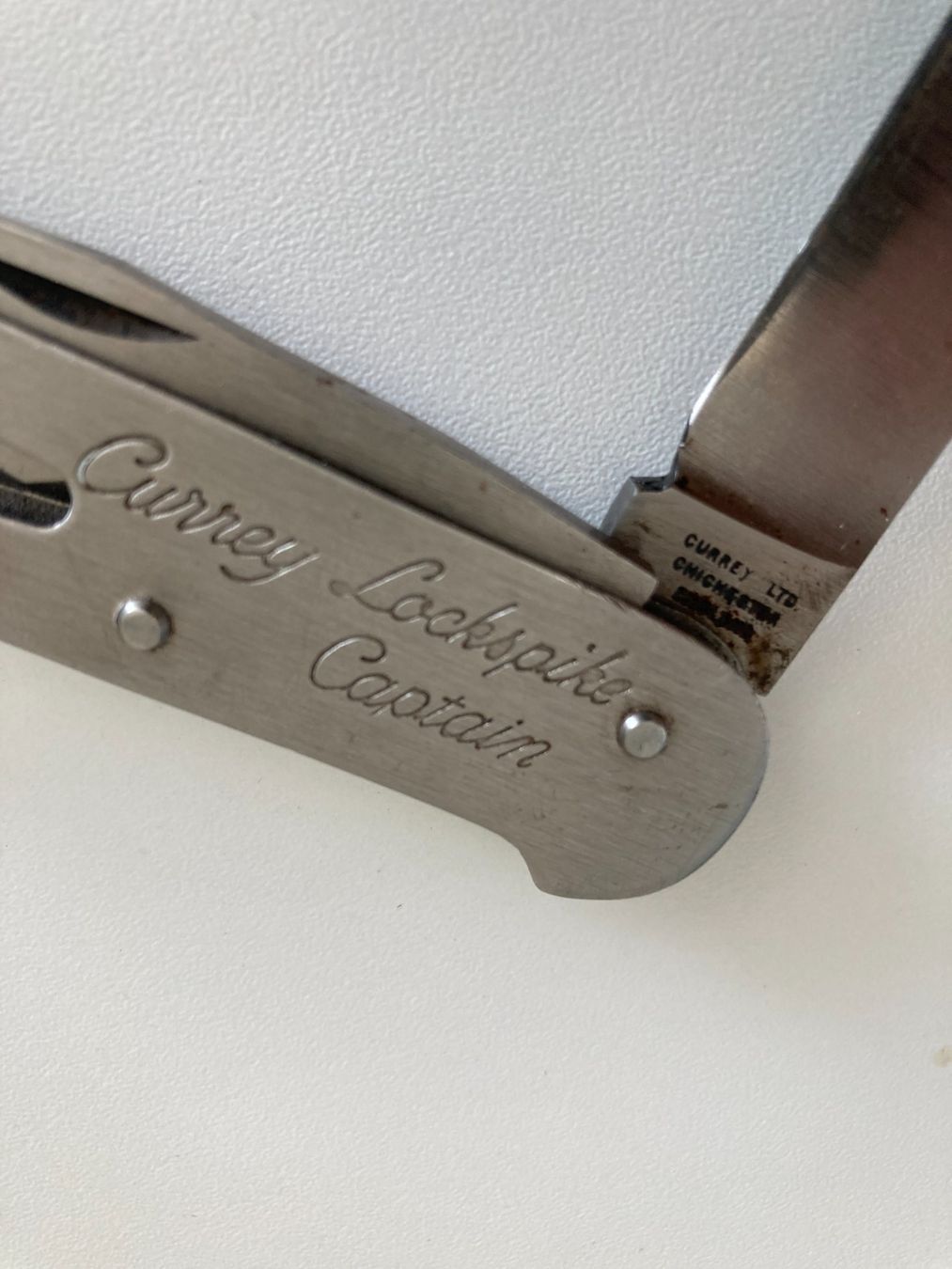 Coltelli tascabile: Currey Lockspike Captain Taschenmesser – Usato da Wil SG venduto da Pin05 3