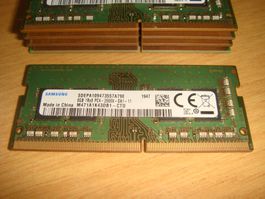 1 stück 8gb ddr4 2666 RAM für Laptop. Getestet. Noch 4