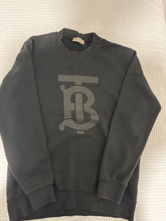 Pullover Burberry TB Logo dunkelgrau Grösse XXL/L