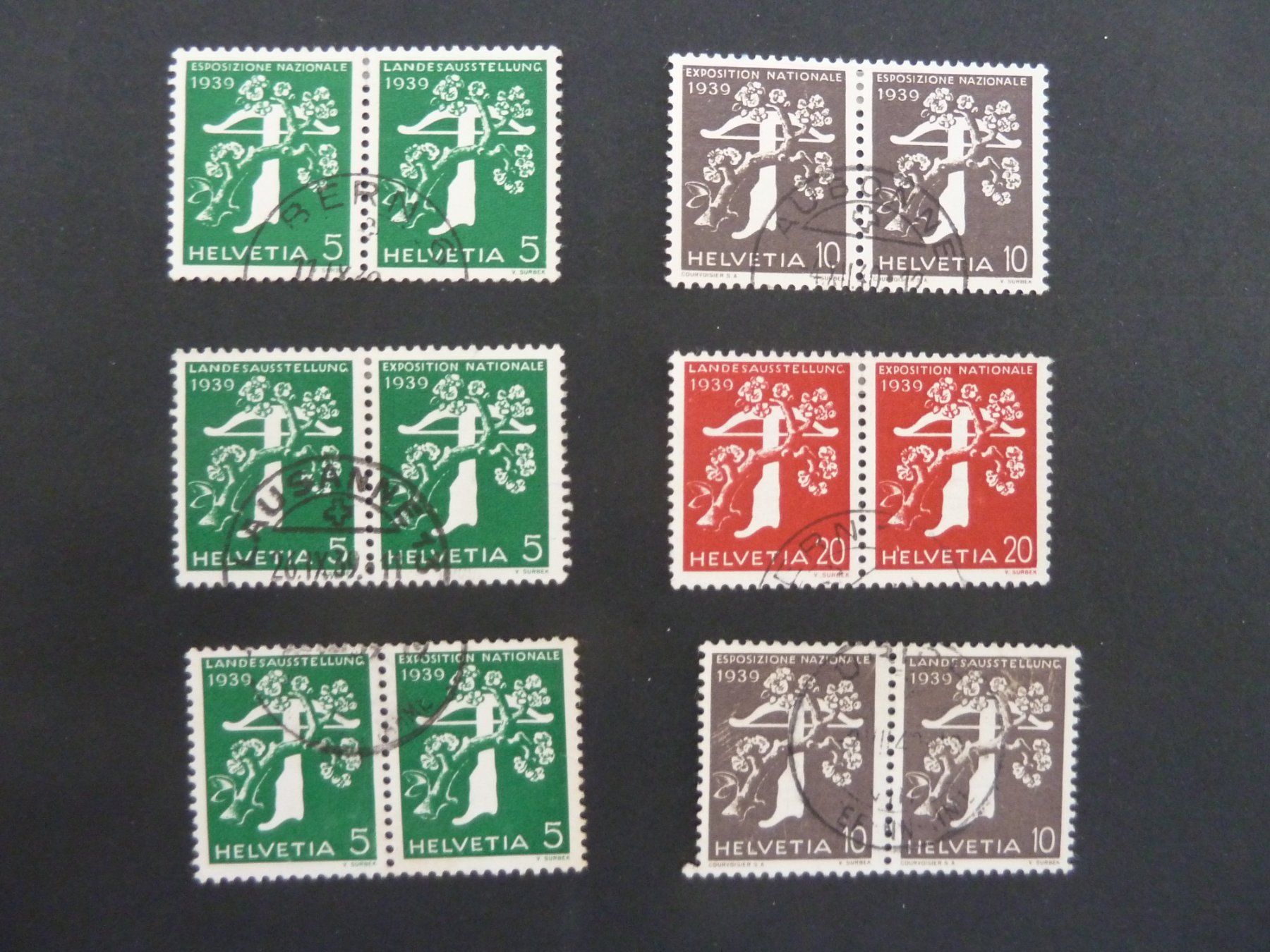 Alle Briefmarken: Lot ST sbk 130 (3437) – Gebraucht aus Onex von BANGON80