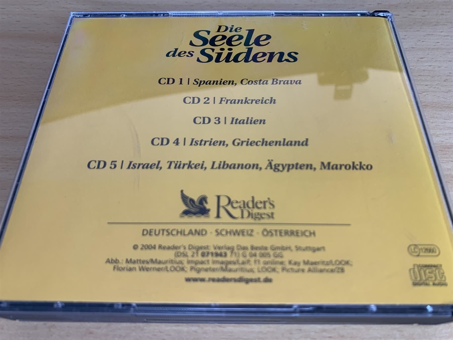 CD: Die Seele des Südens - Folklore m - 5 CD – Usato da Rikon im Tösstal venduto da Alpenmutz 1