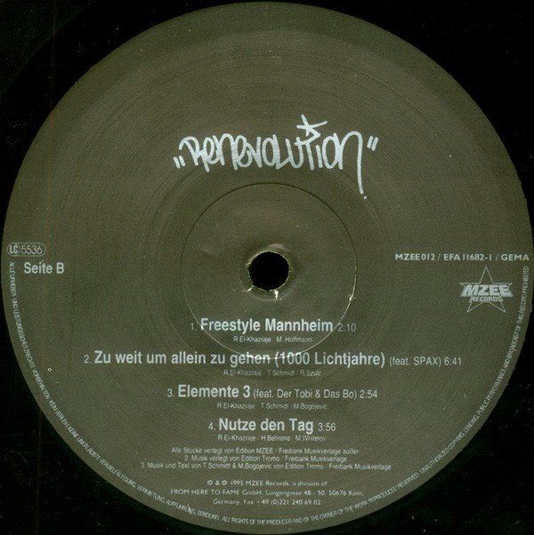 Dischi in vinile: MC Rene ‎– Renevolution (2LP) – Usato da Bienne venduto da discogs.j 2