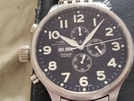 Zeno-Watch Basel"SOS Super Oversized"Chronograph Herrenuhr