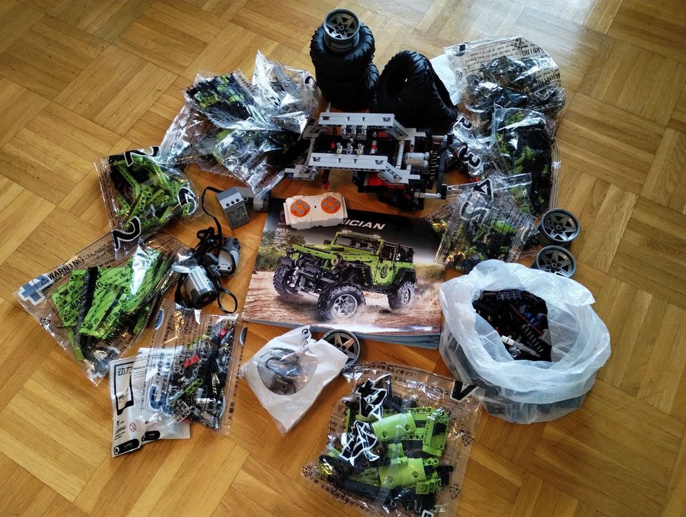 LE-J902 1:8 Jeep Wrangler Rubicon RC Technic | Kaufen auf Ricardo