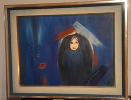 Tableau Indy 1999 68x53.8cm - "Sag mir, wo die Blumen sind"