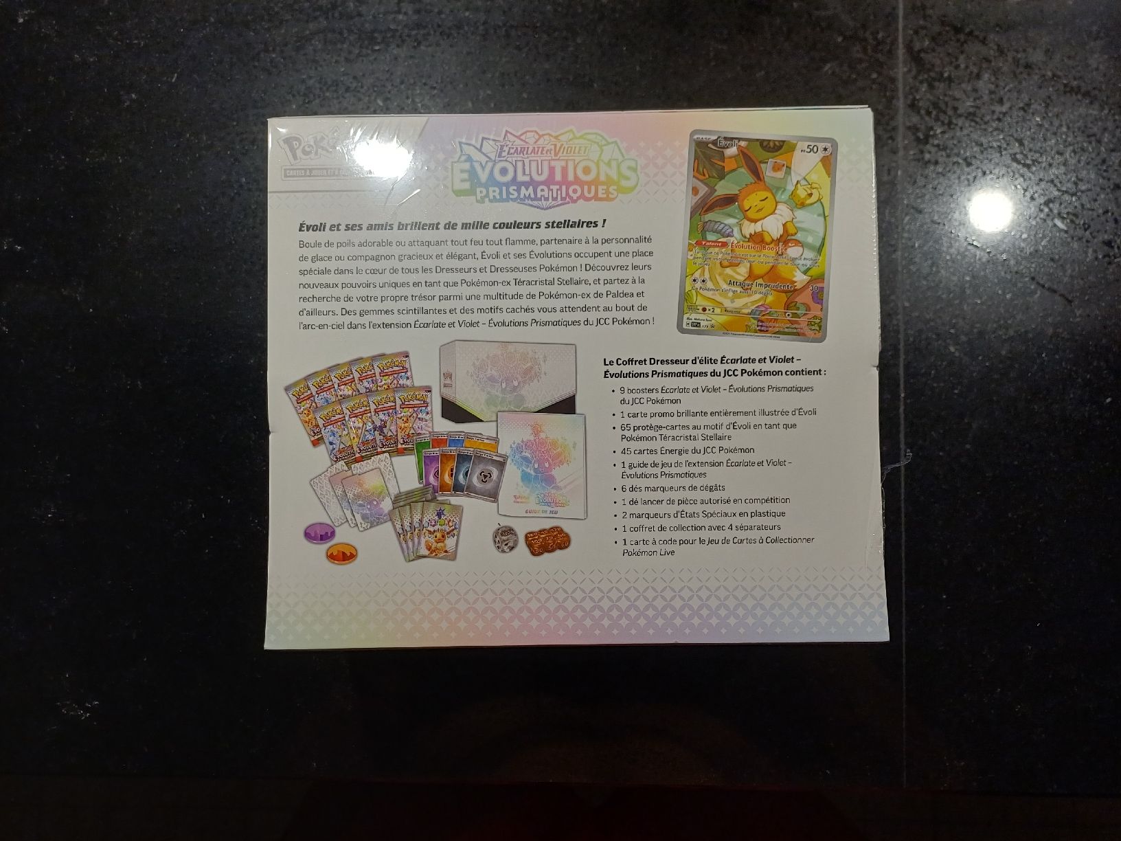 Pokémon Carte collezionabili: ETB Evolutions Prismatiques FR – Nuovo e nell'imballaggio originale da Bernex venduto da Adrieneagle 2