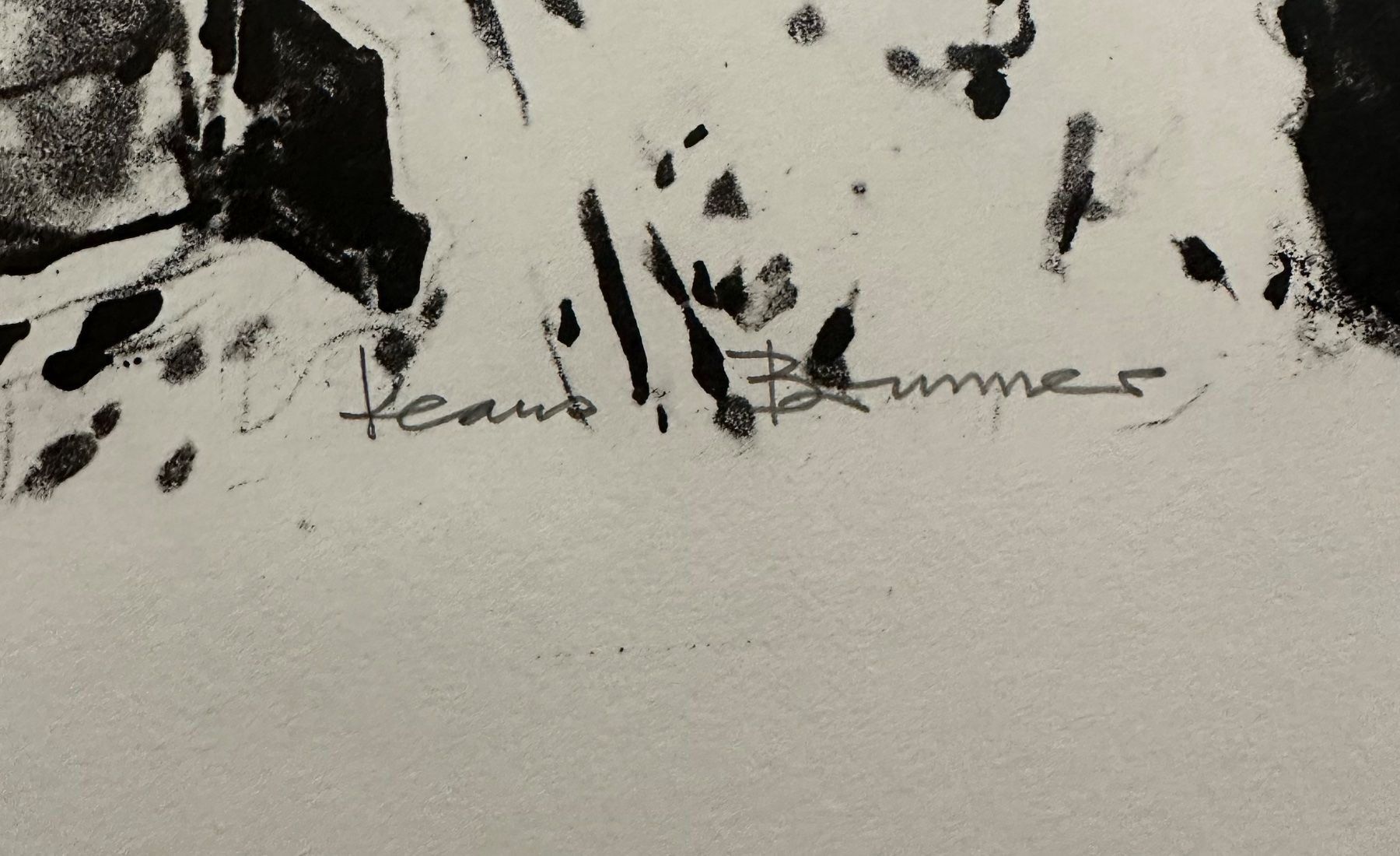 Arts picturaux & lithographies: KLAUS BRUNNER LITHOGRAPHIE SIGNIERT NUMMERIERT – D'occasion à Gersau par grafik-kunst 1