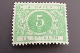 Belgien alte briefmarke
