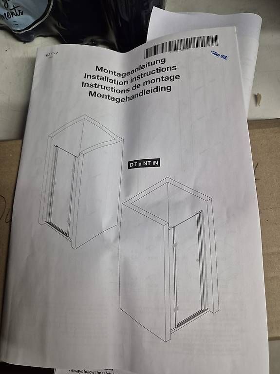 Duschen: Duschtüre Glas – Neu und originalverpackt aus Amriswil von dga_b9vw 2
