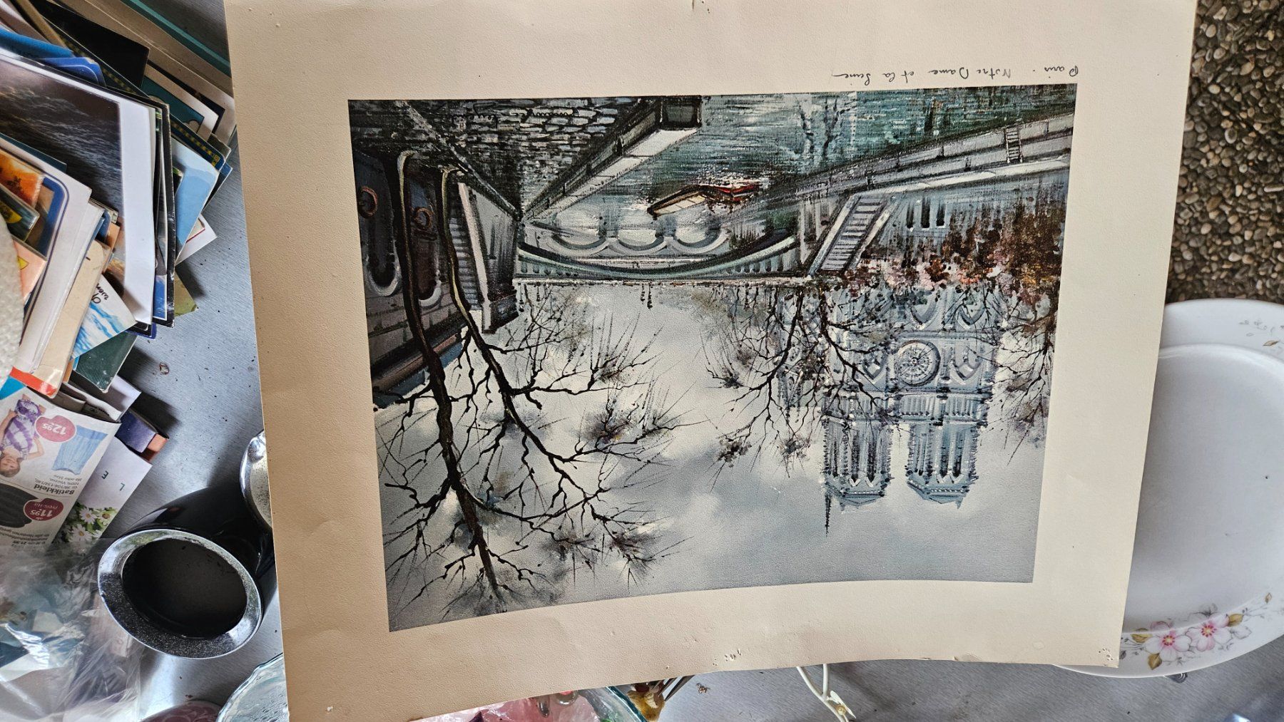 Foto & Immagini: Oeldrucke Notre Dame Paris – Usato da Feldbrunnen venduto da Kolosseum111