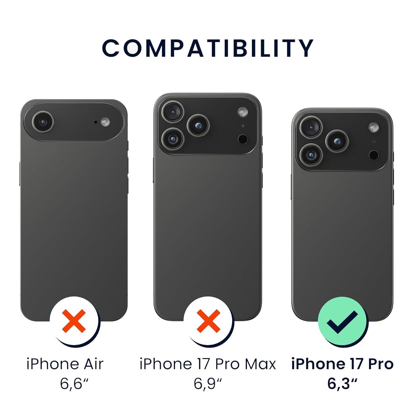 Cover & Protezioni schermo: iPhone 17 PRO MAGSAFE Hülle Cover Case Etui Coque Tasche – Nuovo e nell'imballaggio originale da Volketswil venduto da coverandmore 7