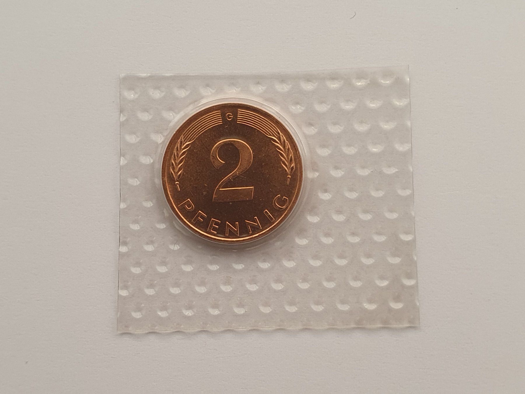 Tutti le monete: 2 Pfennig 2001 G Stgl – Nuovo (secondo la descrizione) da Pravidondaz venduto da LVtik