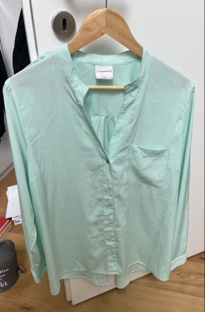 JUNAROSE Bluse, helles Mintgrün, Gr. 44, neuwertig!